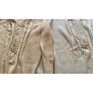 2- DKNY sweaters bundle